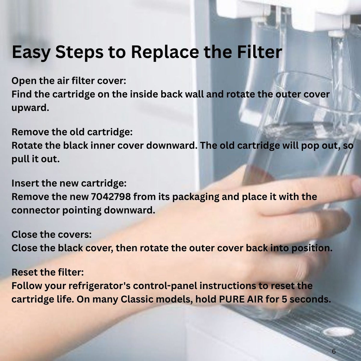 Sub Zero 7042798 Air Purification Cartridge